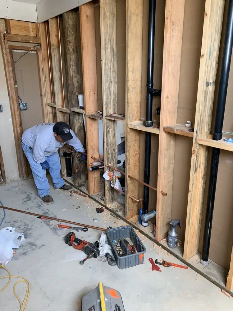 Commercial rough-in plumbing for Gas Line Repair in Coxsackie